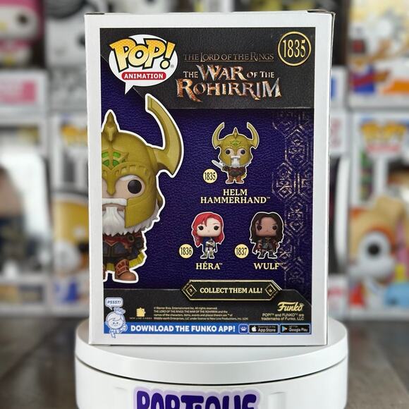 The Lord of the Rings: The War of the Rohirrim Helm Hammerhand Funko Pop! - Picture 3 of 6